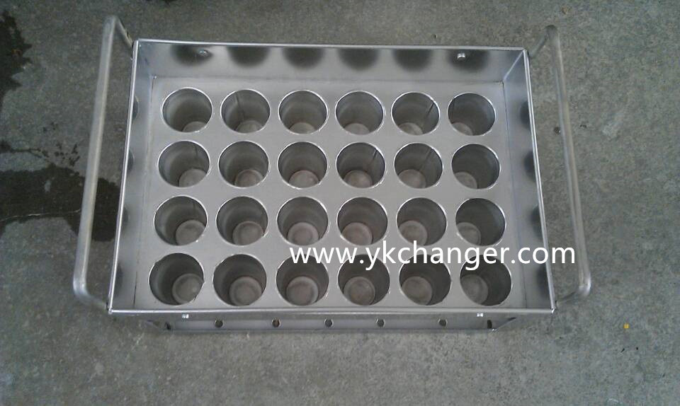 Kulfi ice lolly moulds ice cream moulds basket stainless steel 4x6 indian type manual mold