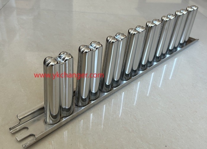 Combined 8pcs stick ice cream molds stainless steel combined stick ice cream in line molds SS316
