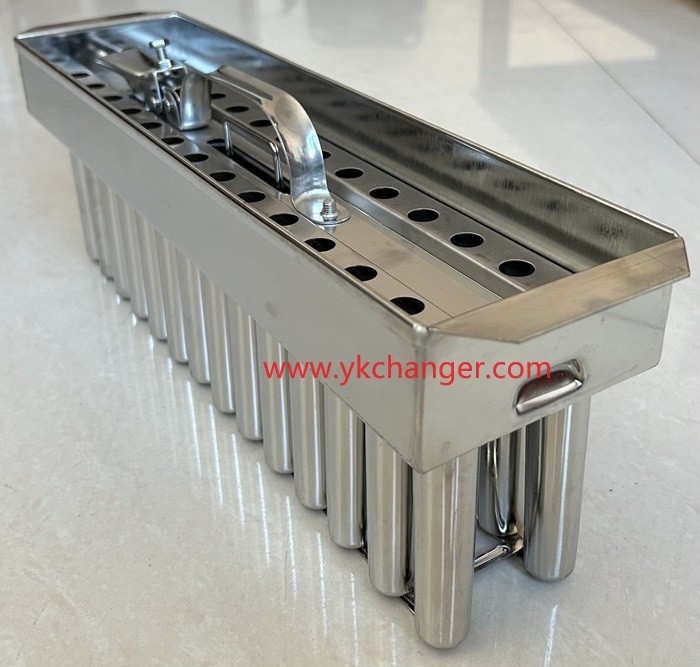Mini ice pop molds stainless steel ataforma ice lolly moulds brazil type 2X14 28cavities with stick holder